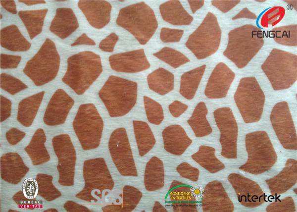 Sculpted Velvet Furniture Upholstery Fabric , Velour Curtain Fabric 1.5mm Pile
