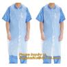 Buy cheap Customized disposable plastic aprons waterproof medical /kitchen apron pe apron,Medical Food Waterproof Disposable Plast from wholesalers