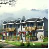 Buy cheap Fast Build Prefab Tiny House With Bathroom A Frame Kits Ceramic Tiles from wholesalers