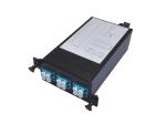 OM3 OM4 MTP MPO Cassettes 1MPO To 12LC 12 Fiber Conversion