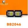 Buy cheap 25W White Yellow Dual Color Meal Motorcycle LED Light Universal Spotlight from wholesalers