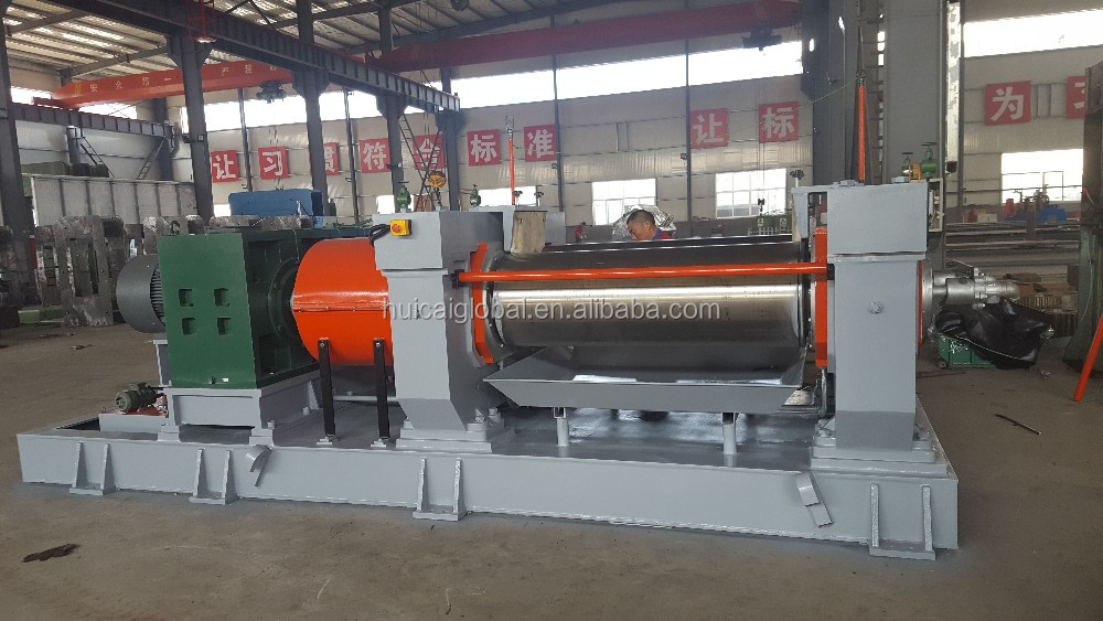 1 1.27 Speed Ratio Automatic Two Roll Open Type Rubber Mixing Mill for Big Production