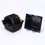 6 Inch 150mm Black ESD Wafer Storage Box Carrier For Secure Transportation