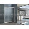 Buy cheap Stainless Steel Double Sliding Glass Shower Screens Nano Tempered Glass CE Certification from wholesalers