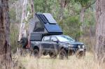 TOYOTA TRUCK Ute Silverado Hard Camper Alucab Pickup Tacoma Camper Top with Rack