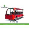 Buy cheap Red Color Tourist Electric Sightseeing Car With 14 Seats Battery Operated from wholesalers