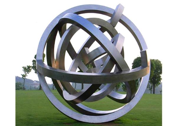 Buy cheap Metal Large Modern Stainless Steel Garden Sculpture Outdoor Decoration from wholesalers