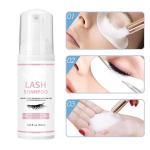 Buy cheap 60ml Vegan Eyelash Extension Cleanser Lash Shampoo Lash Foam Cleanser from wholesalers
