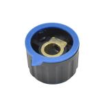 ABS / Brass Material Plastic Rotary Switch Knob Size Φ20.7*15.4mm For Electrical