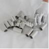 Buy cheap Sintered 50 Micron Mesh Filter Valve Body Stainless Steel Filter Element from wholesalers