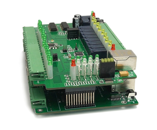 Double Deck Prototype Pcb Assembly 2 DIP For Industry Controller