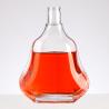 Buy cheap 500ml Clear Crystal Glass Liquor Bottle with Customized Logo Design from wholesalers