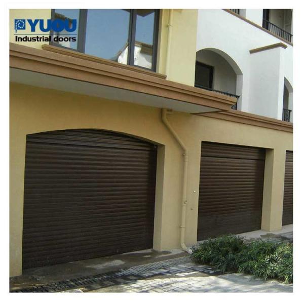 Buy cheap Remote Control Aluminium Roller Shutter Doors Customized Electric 220V Big Size 2mm Slat from wholesalers