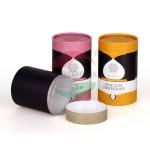 Round Paper Composite Cans For Coffee Powder Packaging , Cylinder Paper Tube