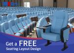 Commercial Foldable Public Theater Seating Customized Coor Cinema Chairs