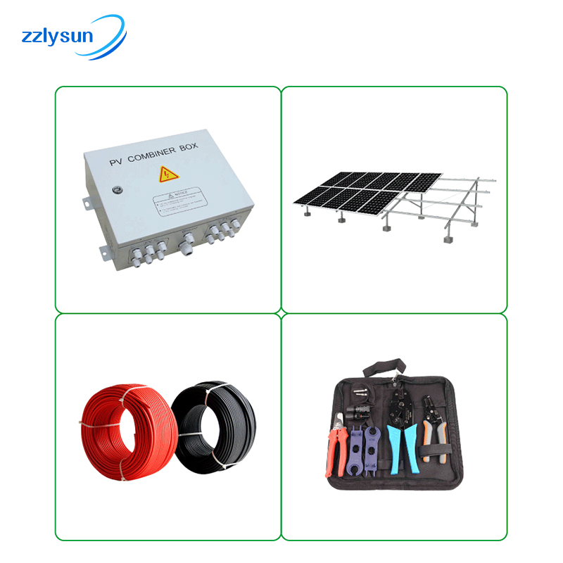 4KW On Grid Solar Energy System PV Set Solar Module Panel System