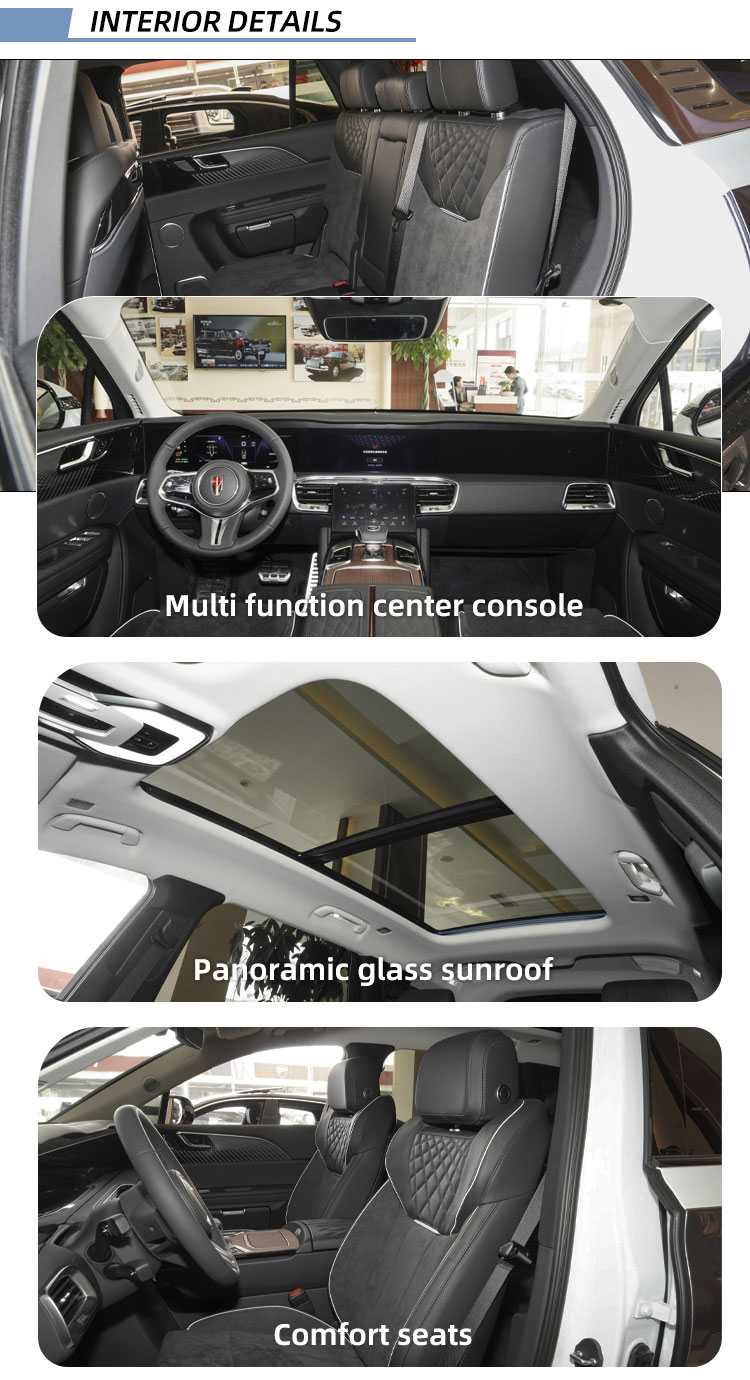 New energy Spot China luxury executive grade pure electric SUV Hongqi E-HS9 made in China Used Car