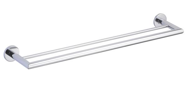 Buy cheap Double towel rail 86109,Round &chrome&brass&Bathroom Accessories& Sanitary Hardware from wholesalers