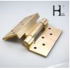 Buy cheap Golden Corrosion Resistant Solid Brass Hinges SGS Certification For Door from wholesalers