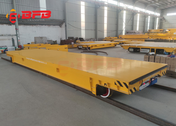 5t Electric Side-Dump Transfer Trolley On Rails