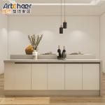White Color Furniture Handles and Knobs for Modern Kitchen Cabinet Design in