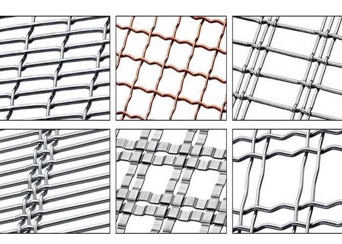 316l Metal Decorative Wire Mesh Panel Screen For Space Divider 600mmx800mm