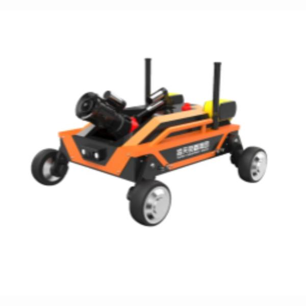 Buy cheap Portable Electric Four Wheel Drive Fire Fighting Robot from wholesalers