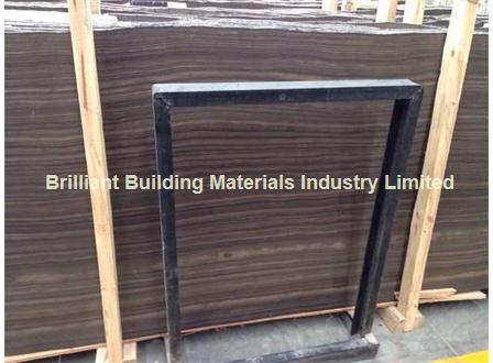 Buy cheap Brown Wooden Veins Marble Slab(Vein Cut) from wholesalers