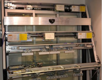 Buy cheap 120kgx2 Grayness Smart Automatic Sliding Door Opener Electric Similar As Kaba from wholesalers