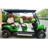 Buy cheap 110V / 220V 5A Input Electric Golf Carts 48V 72V Battery 4 seater electric vehicle from wholesalers