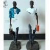 Buy cheap Abstract Art Bruno Sculptures Life Size Bronze Les Voyageurs Statues from wholesalers