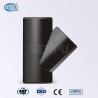 Buy cheap Electrofusion Welded Y Type Tee HDPE Pipe Fittings Dia20mm To 1000mm from wholesalers
