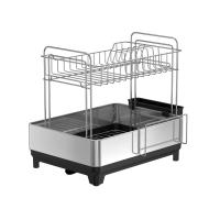 Buy cheap Rectangle Stainless Steel Detachable Dish Rack For Organizing product
