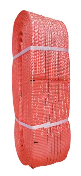 Quality Lifting Hoisting Belt 5t Polyester Flat Webbing Slings / Webbing Strap for sale