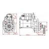 Buy cheap Agricultural John Deere Renault Starter Motor Low Noise With 1 Year Warranty from wholesalers