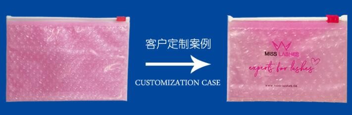 Custom Zip lockkk zipper bubble bag/bubble slider bag,Shielding Bag Aluminum Foil Bag Metallized Foil Bag Nylon Vacuum Bag