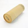 Buy cheap Cardboard Paper Tube Brown Packaging Brown Kraft Biodegradable For Art from wholesalers
