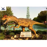Buy cheap Outside Realistic Dinosaur Lawn Decorations High Simulated Lifesize Or product