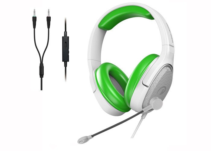 40mm Driver Noise Cancelling Pc Headset , Wired Headphones For Pc