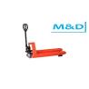 Buy cheap 2000kg Capacity Steel Hand Pallet Truck Yellow Color With PU Wheels from wholesalers