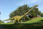 Amusement Park Remote Control Giant Animatronic Dinosaur For Green Park