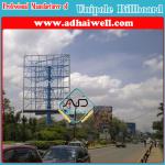 High-Way Unipole Billboard Advertising Display in Africa