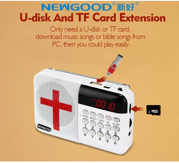 Buy cheap Christian usb sd card player from wholesalers