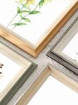 Modern Small Wooden Picture Frames MDF Wooden Wall Art Floater Frame For Home