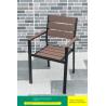 Buy cheap Contemporary Plastic Wood Table Top Metal Aluminum Dining Set for 4 Seats from wholesalers