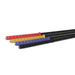 15mm High Flexibility Colorful Skid Proof Non Slip Heat Shrink Sleeve Tube For