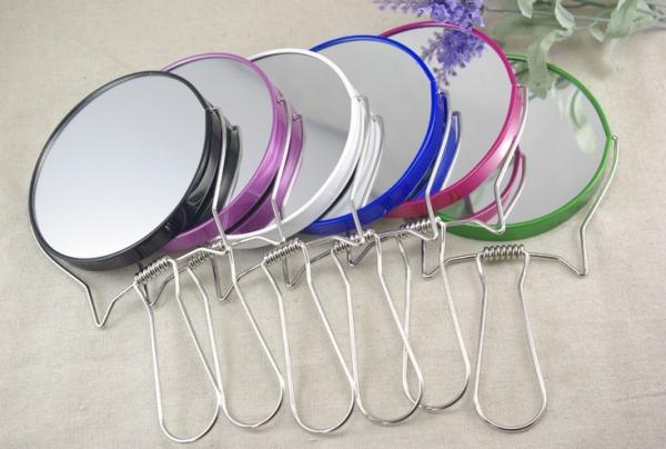 Buy cheap Desktop metal cosmetic mirror,Various color for choice from wholesalers