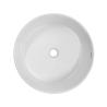 Buy cheap White Glazed Bathroom Countertop Basin 456x456x146mm Without overflow from wholesalers
