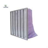Buy cheap 45% - 95% Efficiency Bag Air Filters With Large Dust Holding Capacity product