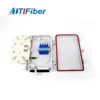 Buy cheap Light Weight ABS Fiber Optic Distribution Box 4 Core Ultra Violet Resistant product